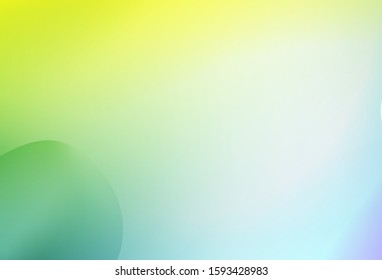 Light Multicolor vector pattern with liquid shapes. Modern gradient abstract illustration with bandy lines. The template for cell phone backgrounds.