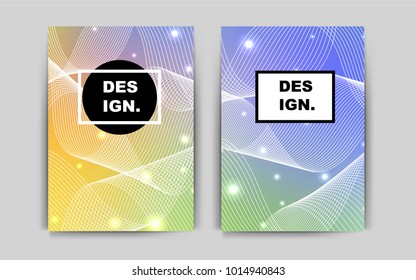 Light Multicolor vector pattern for posters. Web interface on abstract background with colorful gradient. Completely new template for your brand book.