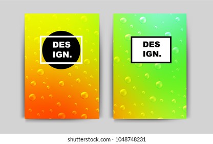 Light Multicolor vector pattern for posters. Abstract booklet on colored background with gradient. Pattern for ads, leaflets, labels of your business.