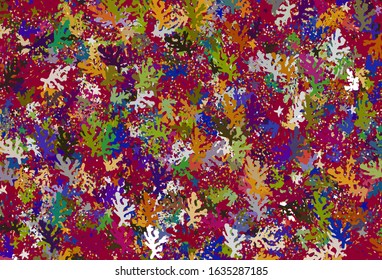 Light Multicolor vector pattern with random forms. Modern abstract illustration with colorful random forms. Best smart design for your business.