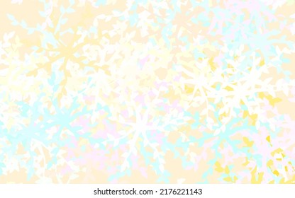 Light Multicolor vector pattern with random forms. Modern abstract illustration with colorful random forms. Simple design for your web site.