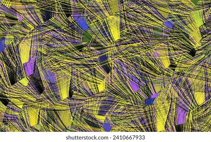 Light Multicolor vector pattern with random forms.