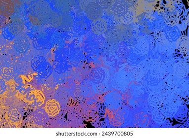 Light Multicolor vector pattern with random forms. Modern abstract illustration with colorful random forms. Modern design for your business card.