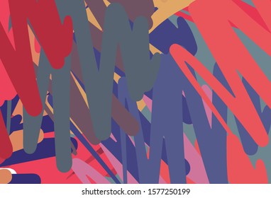 Light Multicolor vector pattern with sharp lines. Glitter abstract illustration with colorful sticks. Pattern for your busines websites.