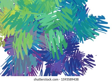 Light Multicolor vector pattern with sharp lines. Colorful shining illustration with lines on abstract template. Pattern for ad, booklets, leaflets.