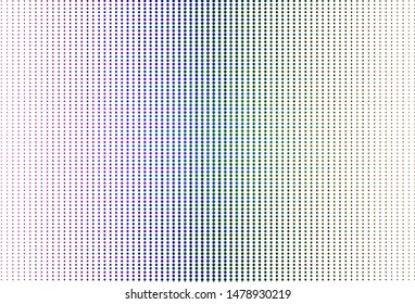Light Multicolor vector pattern with spheres. Modern abstract illustration with colorful water drops. Pattern for ads, leaflets.