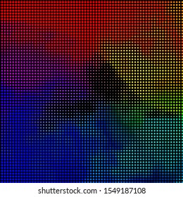 Light Multicolor vector pattern with spheres. Modern abstract illustration with colorful circle shapes. Pattern for business ads.
