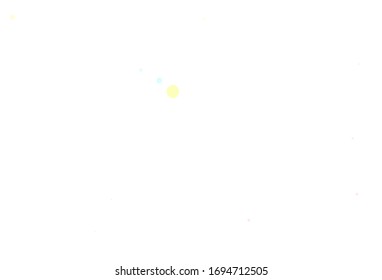 Light Multicolor vector pattern with spheres. Blurred decorative design in abstract style with bubbles. Pattern for beautiful websites.