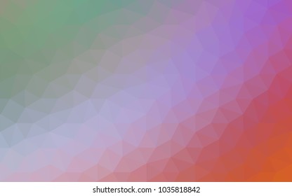 Light Multicolor vector Pattern.  triangular template. Geometric sample. Repeating routine with triangle shapes. New texture for your design. Pattern can be used for background.