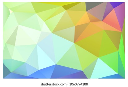 Light Multicolor vector Pattern.  triangular template. Geometric sample. Repeating routine with triangle shapes. New texture for your design. Pattern can be used for background.