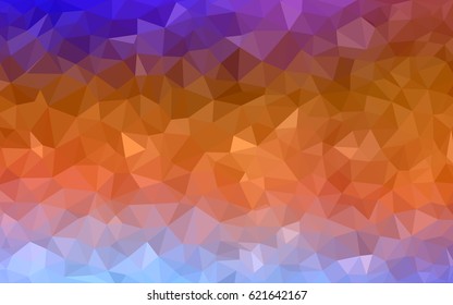 Light Multicolor vector Pattern.  triangular template. Geometric sample. Repeating routine with triangle shapes. New texture for your design. Pattern can be used for background.