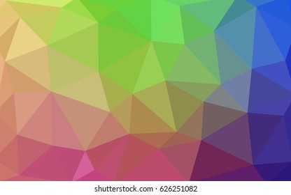 Light Multicolor vector Pattern.  triangular template. Geometric sample. Repeating routine with triangle shapes. New texture for your design. Pattern can be used for background.