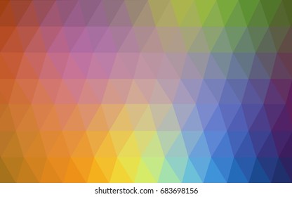 Light Multicolor vector Pattern.  triangular template. Geometric sample. Repeating routine with triangle shapes. New texture for your design. Pattern can be used for background.