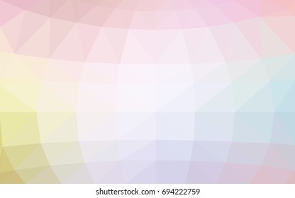 Light Multicolor vector Pattern.  triangular template. Geometric sample. Repeating routine with triangle shapes. New texture for your design. Pattern can be used for background.