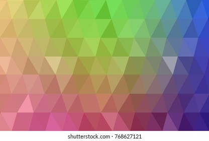 Light Multicolor vector Pattern.  triangular template. Geometric sample. Repeating routine with triangle shapes. New texture for your design. Pattern can be used for background.