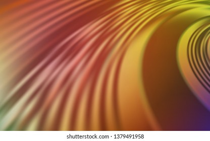 Light Multicolor vector pattern with wry lines. Brand new colorful illustration in simple style. A completely new design for your business.