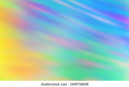 Light Multicolor vector pattern with wry lines. Modern gradient abstract illustration with bandy lines. The best colorful design for your business.