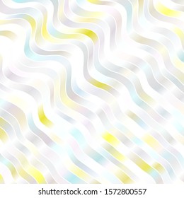 Light Multicolor vector pattern with wry lines. Brand new colorful illustration with bent lines. Template for cellphones.