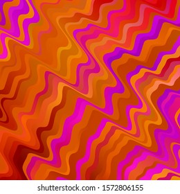 Light Multicolor vector pattern with wry lines. Abstract illustration with bandy gradient lines. Design for your business promotion.