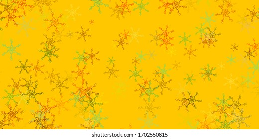 Light Multicolor vector pattern with wry lines. Abstract illustration with bandy gradient lines. Best design for your ad, poster, banner.