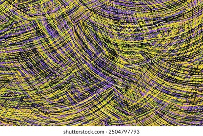 Light Multicolor vector pattern with wry lines. A sample with colorful lines, shapes. Elegant pattern for a brand book.