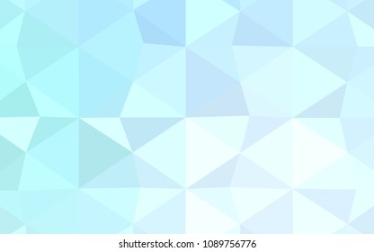Light Multicolor vector polygon abstract backdrop. Colorful illustration in abstract style with gradient. Brand-new design for your business.