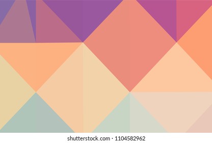 Light Multicolor vector polygon abstract background. Polygonal abstract illustration with gradient. A completely new template for your business design.