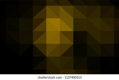 Light Multicolor vector polygon abstract backdrop. Elegant bright polygonal illustration with gradient. A new texture for your web site.