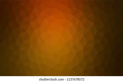 Light Multicolor vector polygon abstract background. Geometric illustration in Origami style with gradient.  Best triangular design for your business.