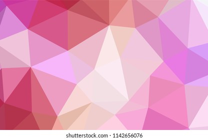 Light Multicolor vector polygon abstract layout. Elegant bright polygonal illustration with gradient. New template for your brand book.