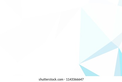 Light Multicolor vector polygon abstract background. Triangular geometric sample with gradient.  A new texture for your web site.