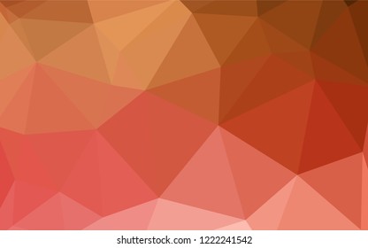 Light Multicolor vector polygon abstract background. Elegant bright polygonal illustration with gradient. Completely new template for your banner.
