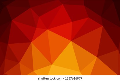Light Multicolor vector polygon abstract backdrop. Modern abstract illustration with triangles. A new texture for your web site.