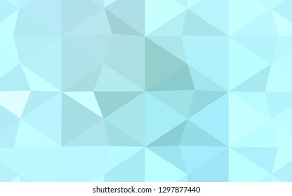 Light Multicolor vector polygon abstract backdrop. A completely new color illustration in a  polygonal style. That pattern can be used as a part of a brand book.