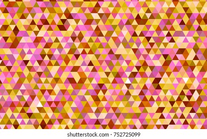 Light Multicolor vector polygon abstract pattern. Shining colored illustration in a brand-new style. Brand-new design for your business.