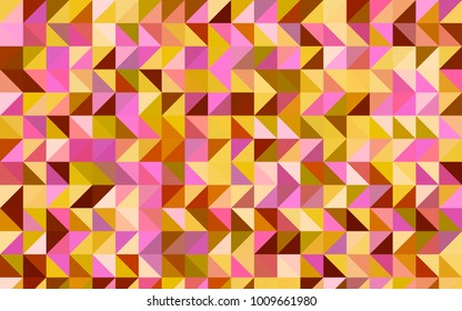 Light Multicolor vector polygonal background. Triangular geometric sample with gradient.  The elegant pattern can be used as part of a brand book.