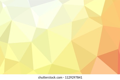 Light Multicolor vector polygonal background. Colorful illustration in polygonal style with gradient. Triangular pattern for your design.