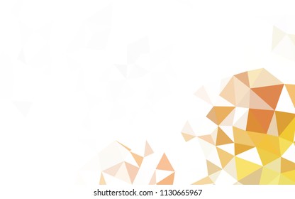 Light Multicolor vector polygonal background. Polygonal abstract illustration with gradient. Polygonal design for your web site.