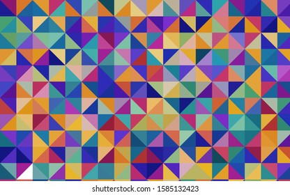 Light Multicolor vector polygonal background. Colorful illustration in abstract style with gradient. A completely new design for your business.