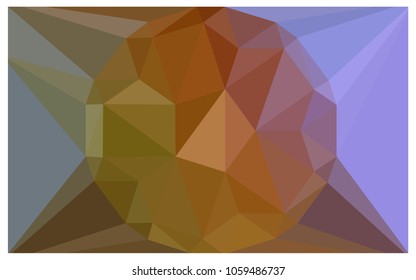 Light Multicolor vector polygonal illustration, which consist of triangles with a gemstone in center. Triangular design of a huge diamond for your business. Creative geometric background of gems.