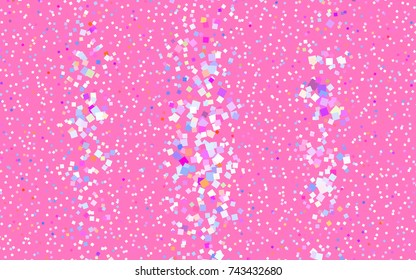 Light Multicolor vector polygonal illustration consisting of rectangles. Rectangular design for your business. Creative geometric background in origami style with gradient.