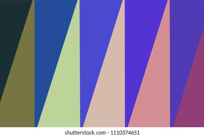 Light Multicolor vector polygonal pattern. Shining colored illustration in a new style. Triangular pattern for your business design.