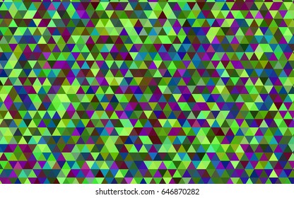 Light Multicolor vector polygonal pattern. Brand-new colored illustration in blurry style with gradient. A completely new design for your business.