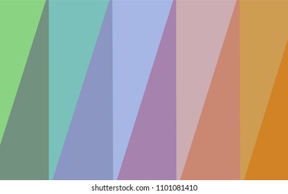 Light Multicolor vector polygonal template. Modern geometrical abstract illustration with gradient. A completely new design for your business.