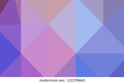 Light Multicolor vector polygonal template. A completely new color illustration in a  polygonal style. Brand-new design for your business.