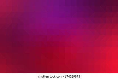 Light Multicolor vector polygonal template. Shining illustration, which consist of triangles. A new texture for your design.