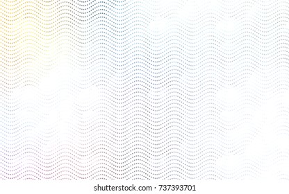 Light Multicolor vector red banner with set of circles, dots. Donuts Background. Creative Design Template. Technological halftone illustration.