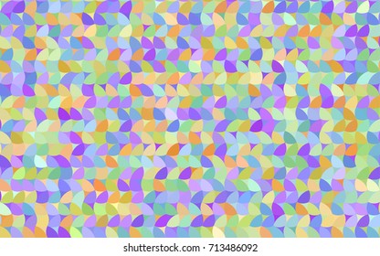 Light Multicolor vector red pattern of geometric circles, shapes. Colorful mosaic banner. Geometric background with colored disks.