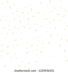 Light Multicolor vector seamless background with bubbles, lines. Colorful illustration with circles and lines in futuristic style. Pattern for trendy fabric, wallpapers.