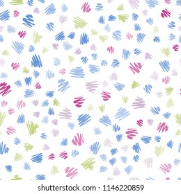 Light Multicolor vector seamless cover with stright stripes. Modern geometrical abstract illustration with Lines. Pattern for ads, posters, banners.
